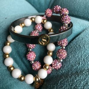 Rustic Cuff group of 3 bracelets